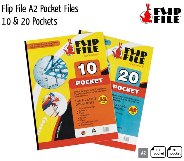 flip file a2 pocket files
