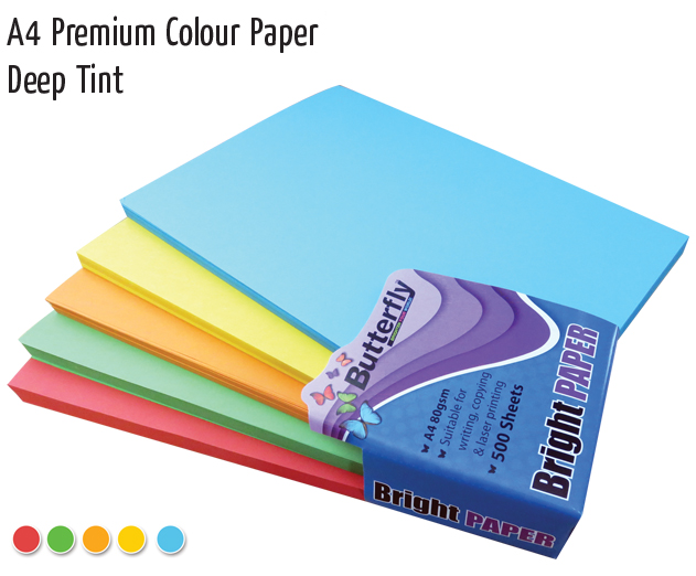 a4 premium colour paper deep tint