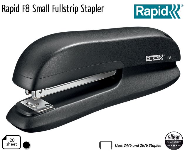 rapid f8 small fullstrip stapler