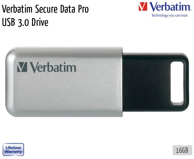 verbatim secure data pro usb