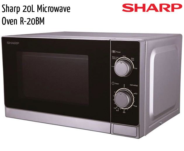 sharp 20l microwave oven r 20bm