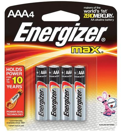 energizer max aaa
