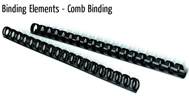 binding elements comb binding