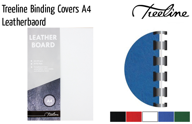 treeline binding covers a4 leatherboard