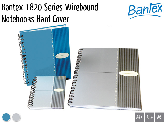 bantex 1820 wirebound notebooks