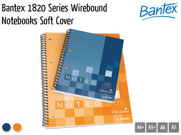 bantex 1828 wirebound notebooks
