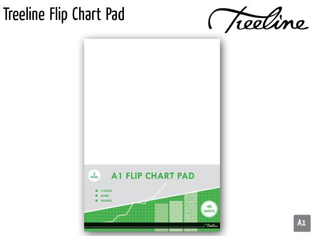 treeline flip chart pad