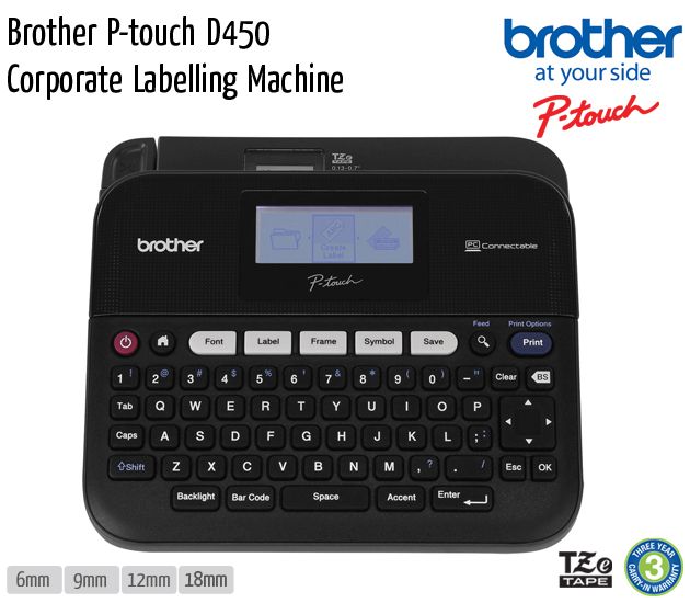 brother p touch d450