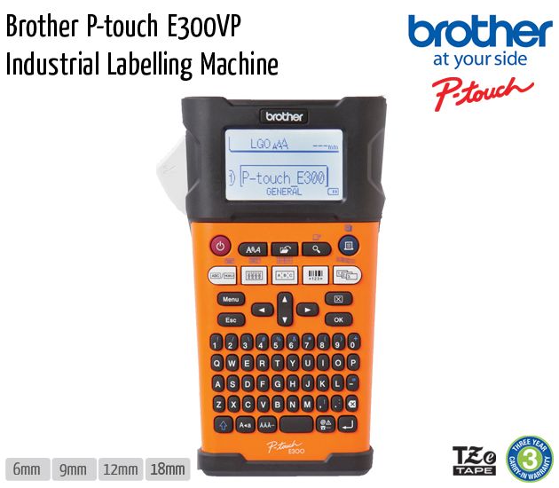 brother p touch e300vp