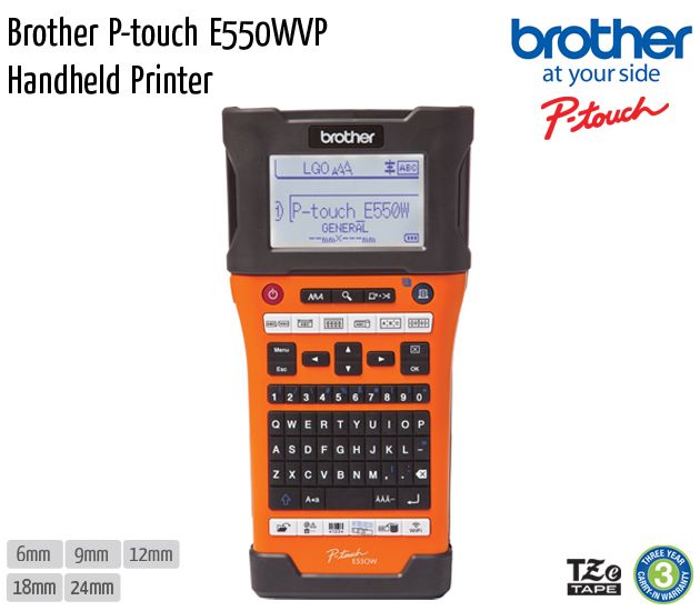 brother p touch e550wvp