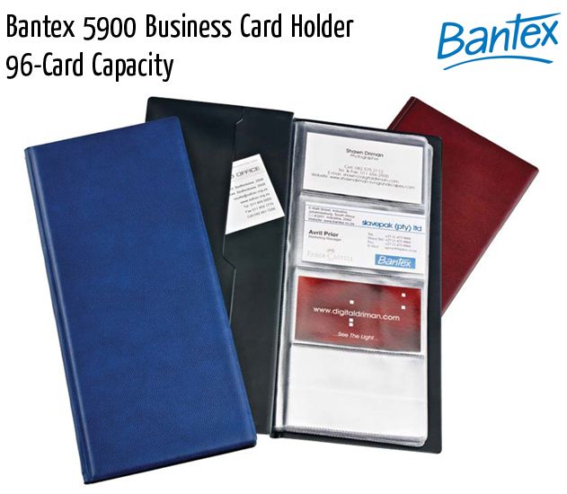 bantex 5900 business card holder