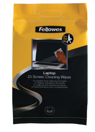 25 laptop screen cleaning wipes