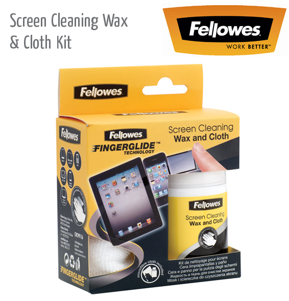 screen cleaning wax cloth kit
