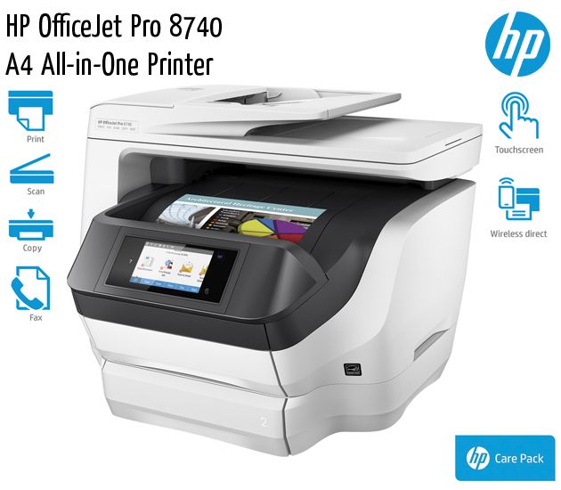 hp officejet pro 8740 a4 all in one printer