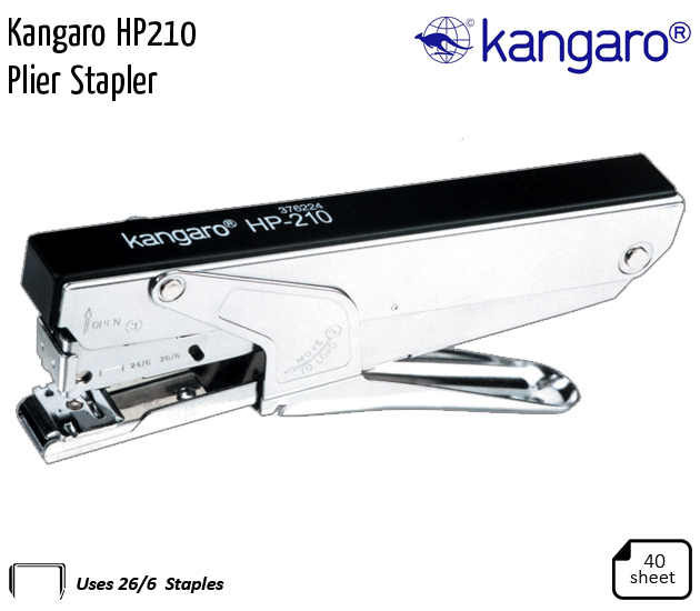 kangaro hp210 plier stapler