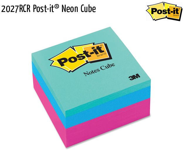 2027rcr post it neon cube