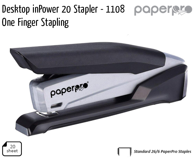 desktop inpower 20 stapler 1108