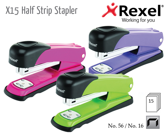 x15 half strip stapler