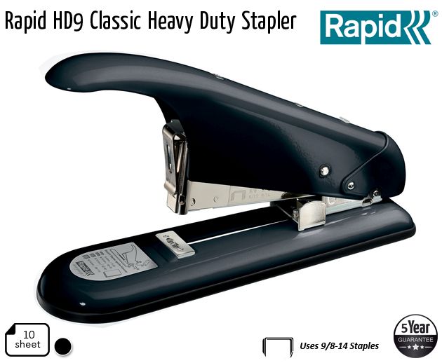 rapid hd9 classic heavy duty stapler