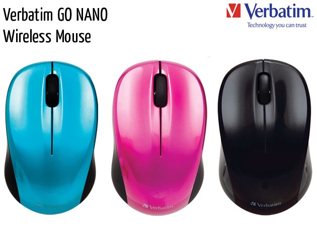 verbatim go nano wireless mouse