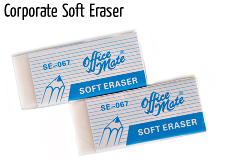 eraser corporate soft eraser