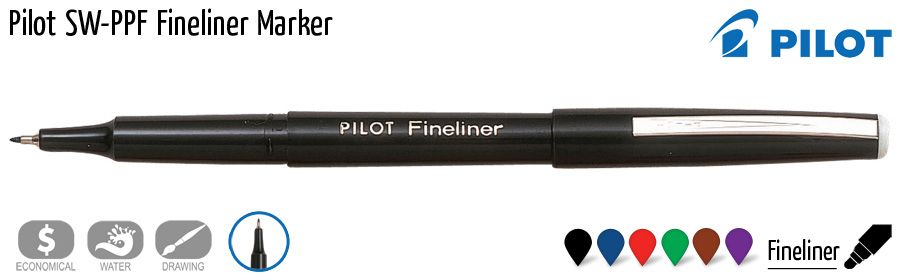 fineliner pilot sw ppf