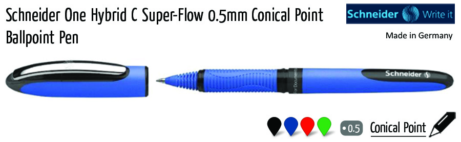 One Hybrid Super-Flow 0.3mm Tip Rollerball Liquid