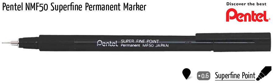markers pentel nmf50